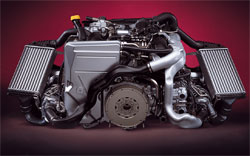 moteur flat six 3.6 porsche 911 gt2 996.2