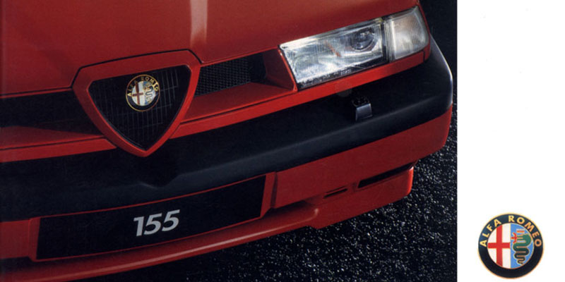 avant alfa romeo 155 gta