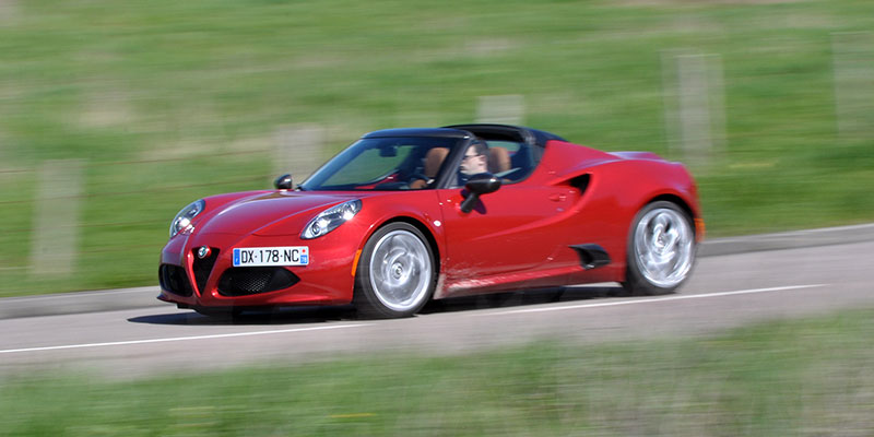 essai alfa romeo 4c spider