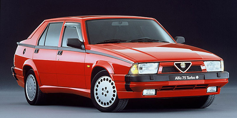 alfa romeo 75 turbo america