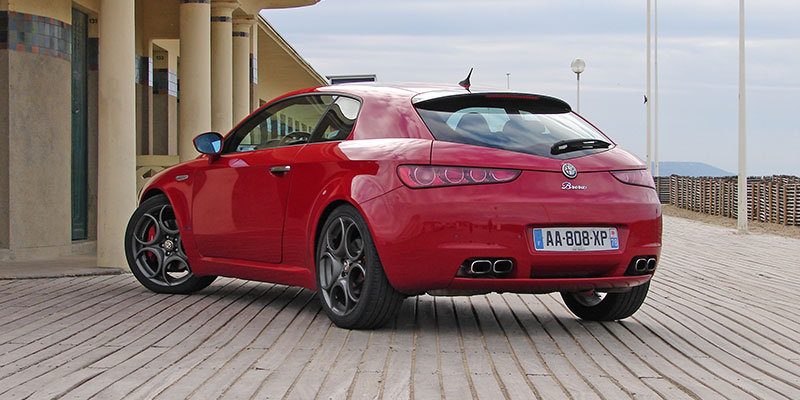 arriere coupé alfa romeo brera 1750 tbi