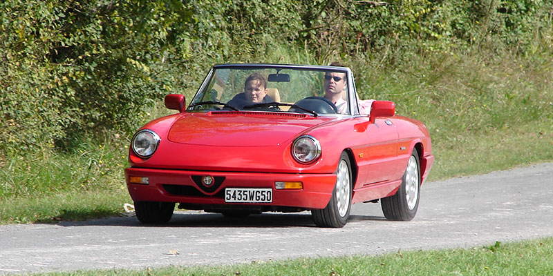 essai alfa romeo spider 2.0 serie 4