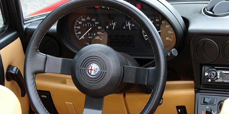 interieur alfa romeo spider serie 4 1990