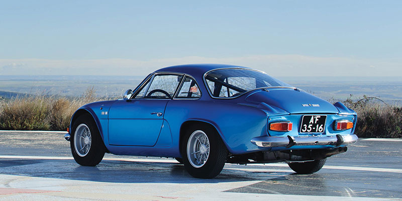 alpine a110 berlinette arriere