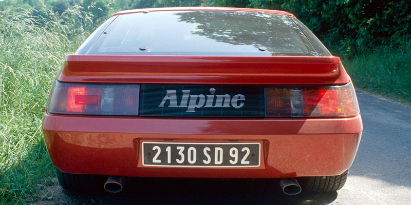 arriere alpine gta 1000 miles