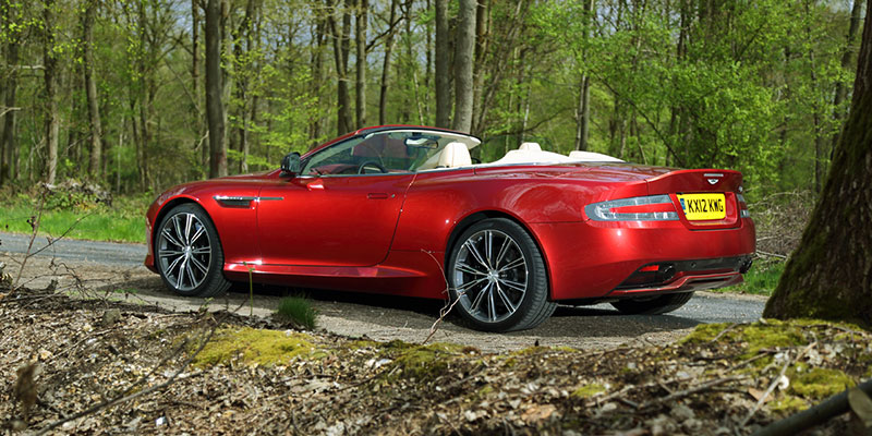 arriere aston martin db9 volante mk2