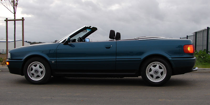 essai audi 80 cabriolet 2.3 E