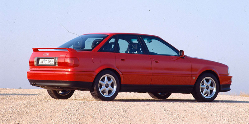 arriere audi 80 competition quattro