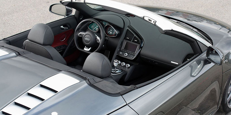 interieur audi r8 v12 spyder typ 42