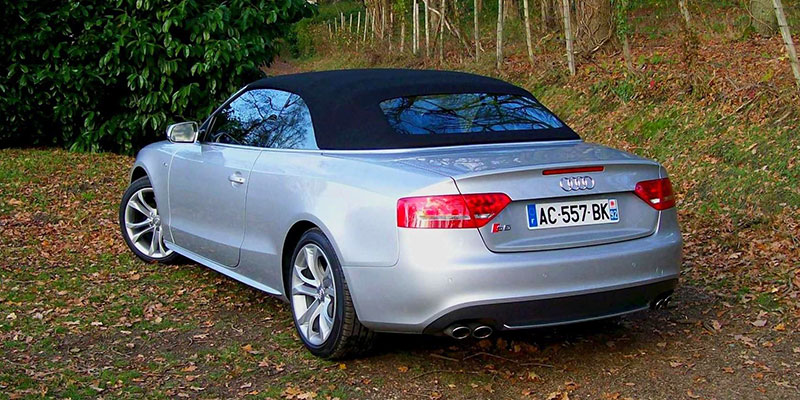 audi s5 b8 cabriolet arriere