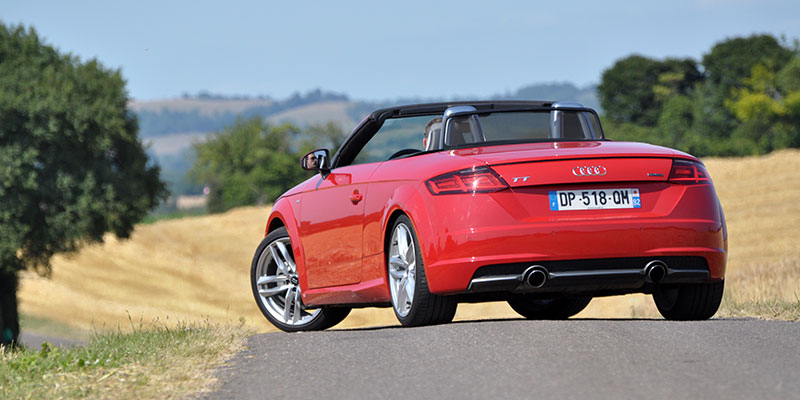 arriere audi tt 3 roadster 8s tfsi 230 quattro sline