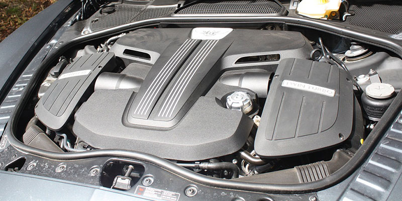 moteur v8 biturbo bentley continental gt