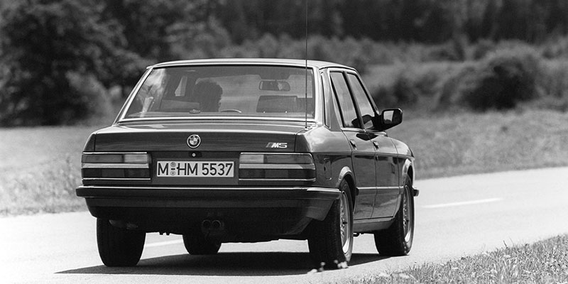 arriere bmw m5 e28