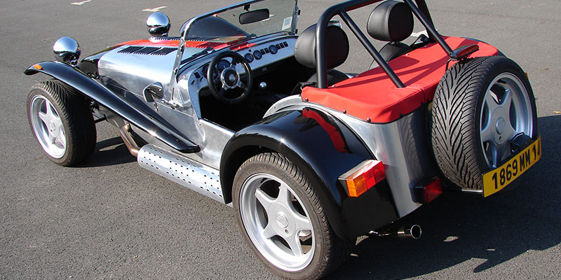 arriere caterham super seven 1600 k