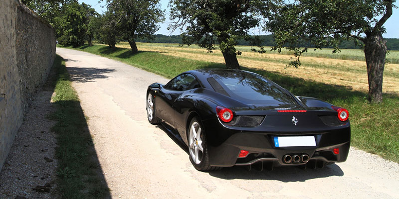 arriere ferrari 458 italia