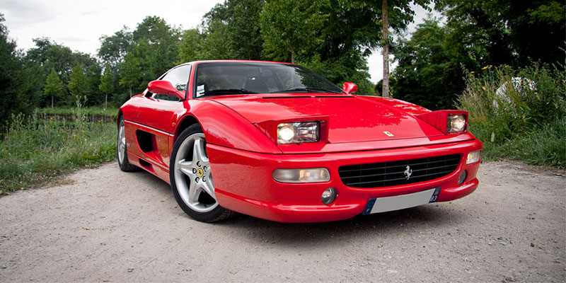 avant ferrari f355 phares