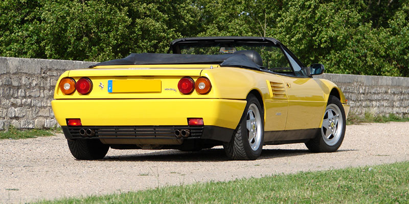 arriere ferrari mondial t cabriolet