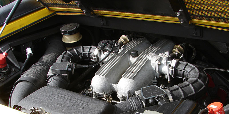 moteur v8 3.4 ferrari mondial t