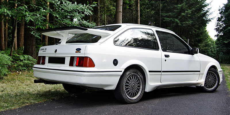 ford sierra rs cosworth arriere