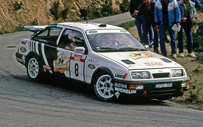 ford sierra rs cosworth rs500 dider auriol 1988 tour de corse