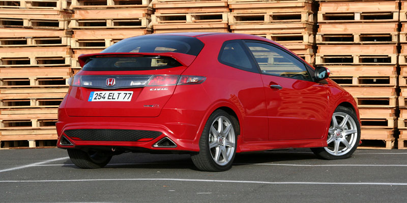 honda civic type r fn2 profil