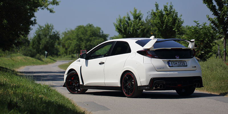 arriere honda civic type r fk2 2015