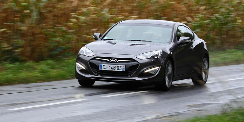 essai hyundai genesis coupé v6 gdi 3.8