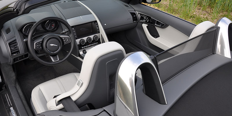 interieur jaguar f-type roadster