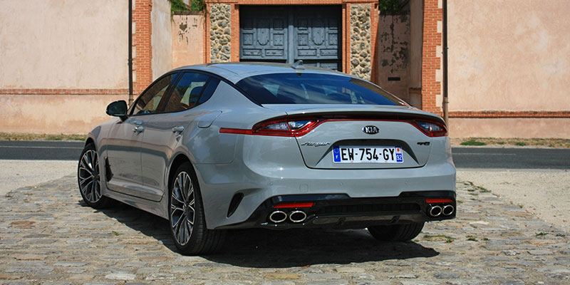 kia stinger 2.0 t-gdi gt line arriere