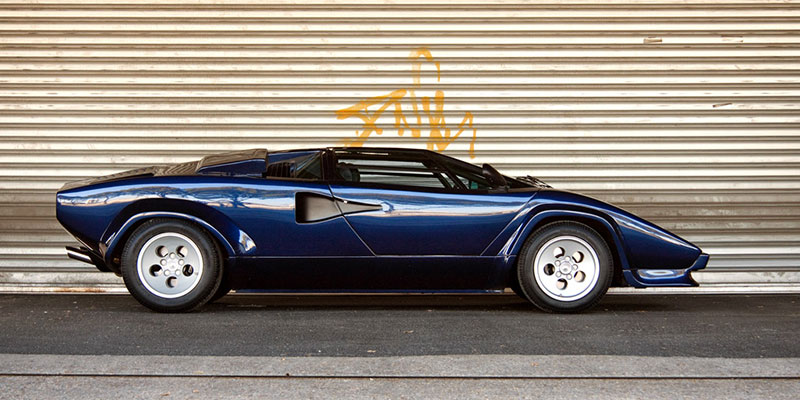 essai lamborghini countach 5000s