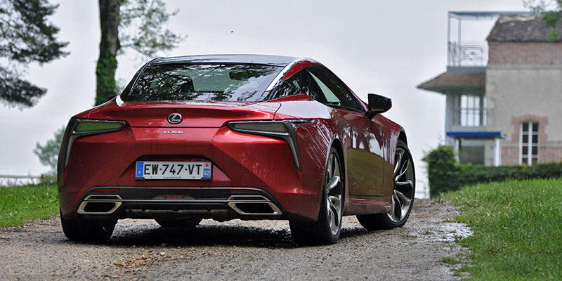 lexus lc 500 sport+ coupé arriere