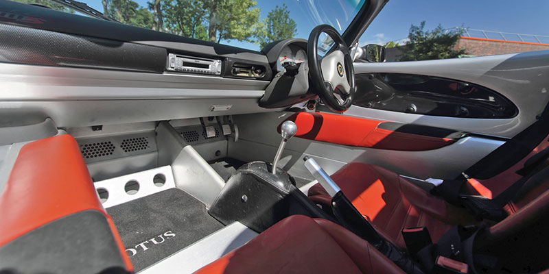 intérieur lotus elise s1 111s