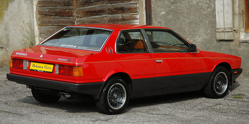 arriere maserati biturbo e