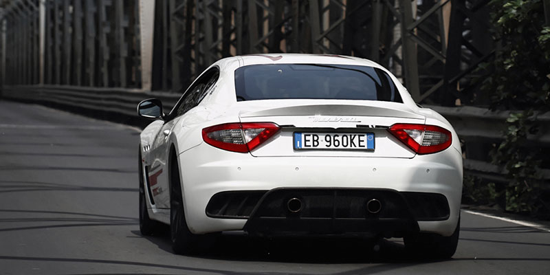 arriere maserati granturismo mc stradale