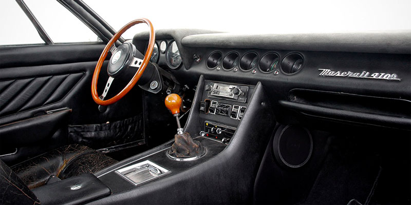 interieur maserati indy