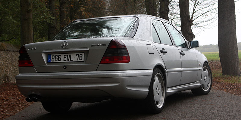 arriere mercedes benz c43 amg w202