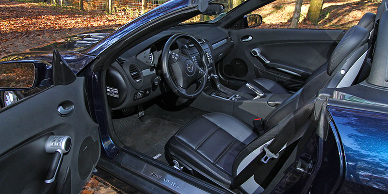 intérieur slk 55 amg r171 mercedes 2004