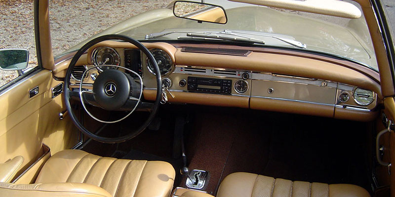 interieur mercedes benz  sl pagode w113