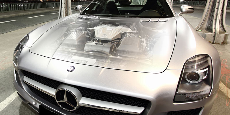 moteur v8 6.2 571 ch mercedes sls amg