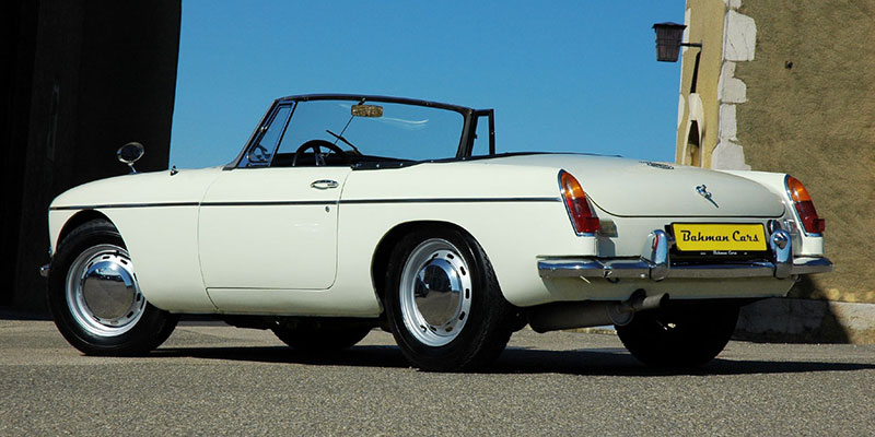 arriere mgc roadster 2.9