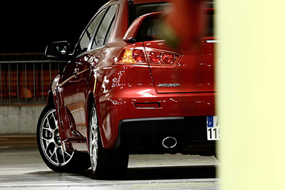 fiche technique performances mitsubishi lancer evolution X 2.0 295 ch