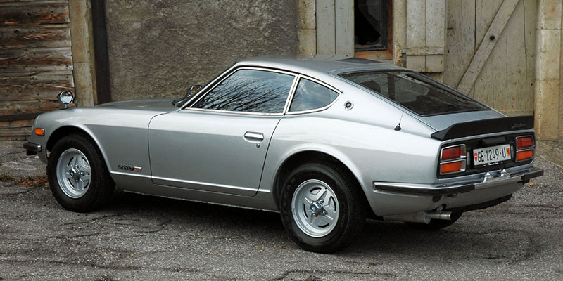 coupé nissan datsun 260z arriere