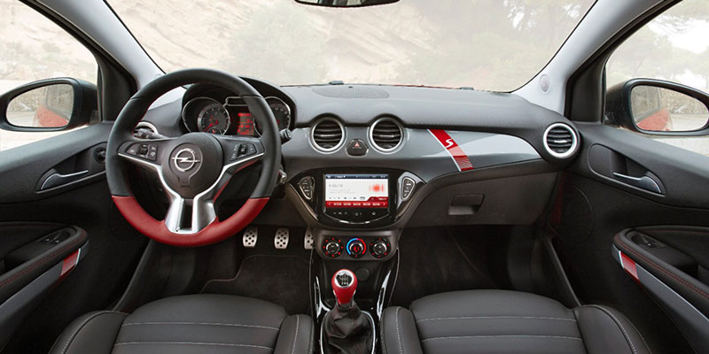 interieur opel adam s