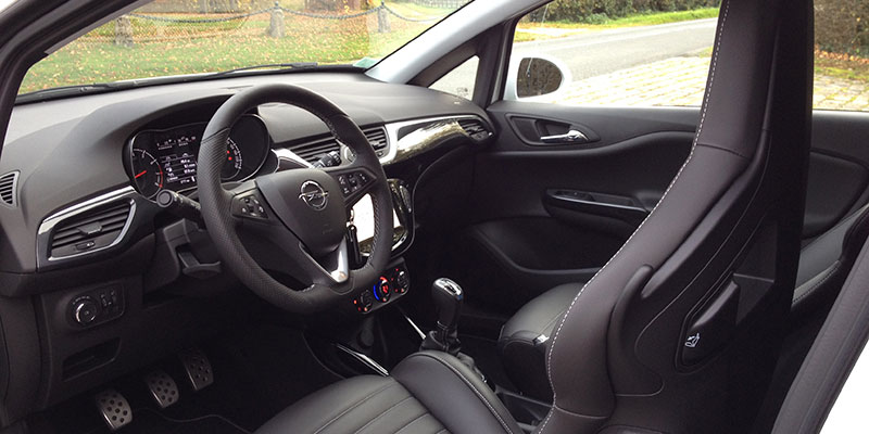 interieur opel corsa e opc 2015 pack performances