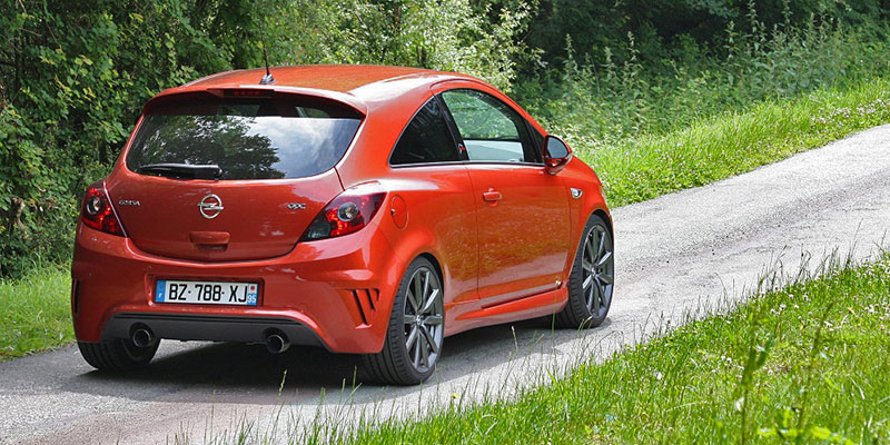 arriere opel corsa d opc nurburgring edition