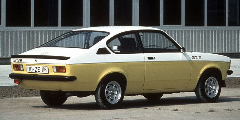 arriere opel kadett c gt/e