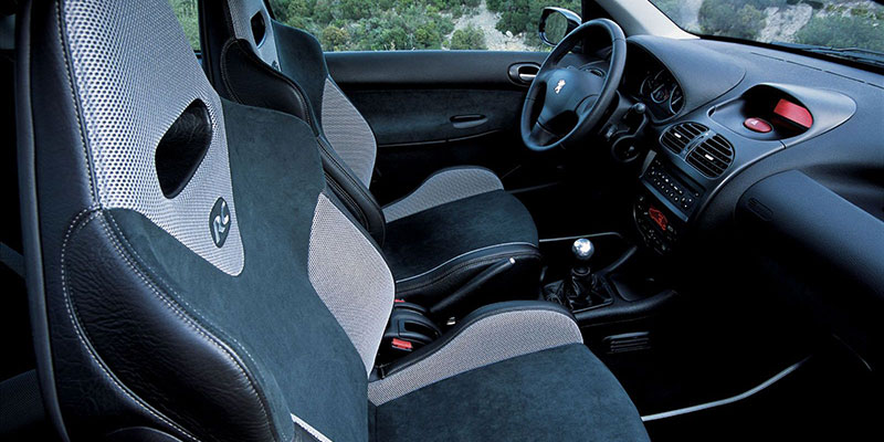 interieur baquets peugeot 206 rc