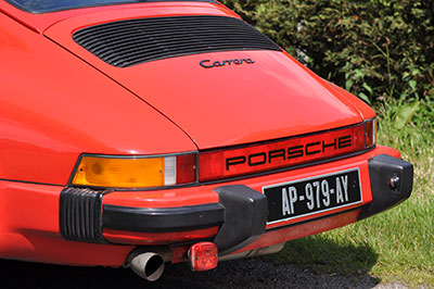 fiche technique performances porsche carrera 3.2 type g 231 ch