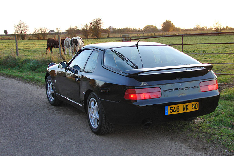 porsche 968 coupé arriere