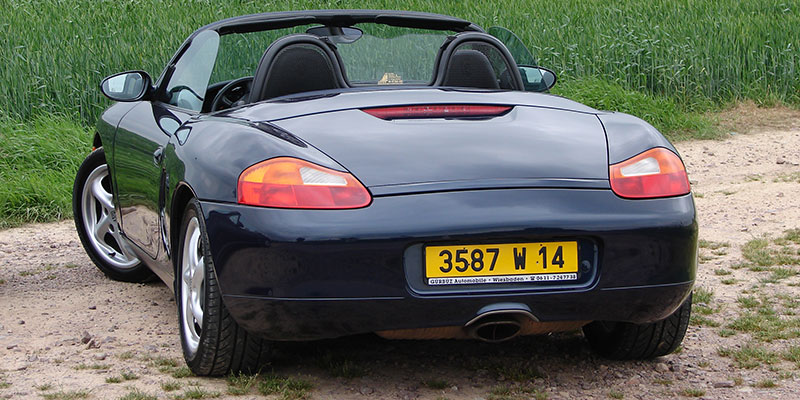 arriere porsche boxster 986 2.5